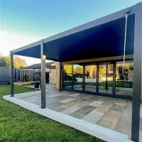 Gazebo 12 X 12 Dengan Bumbung Aluminium