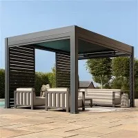 Gazebo Bumbung Logam 12x14